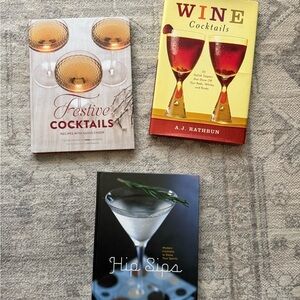 Cocktail Recipe Book Set